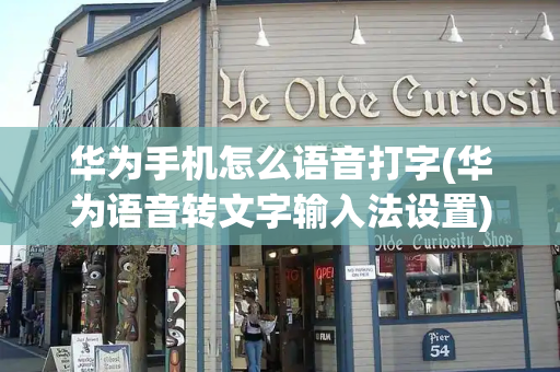 华为手机怎么语音打字(华为语音转文字输入法设置)-第1张图片-星选测评